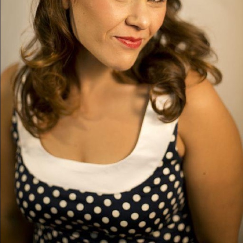 Adorable pin-up dress by Canadian designer